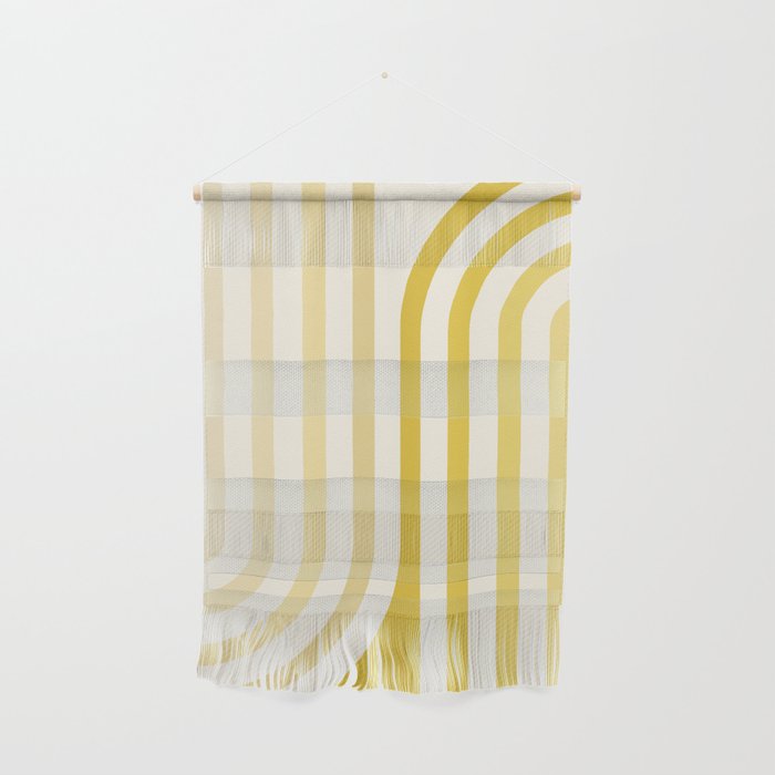 Bold Curvature Stripes XVIII Wall Hanging Gallery Image 1
