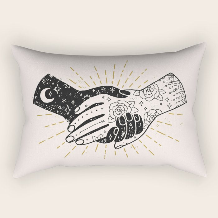 Hold On Rectangular Pillow Gallery Image 1
