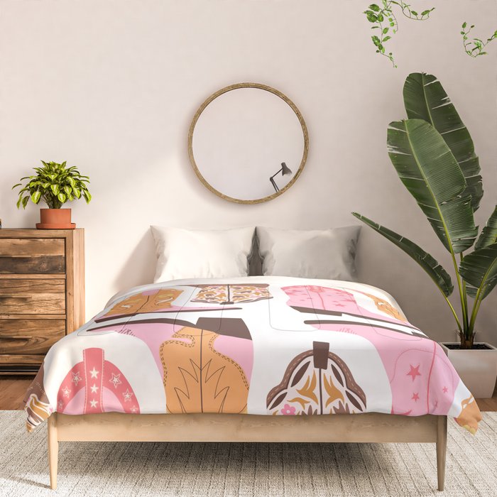 Pink Cowboy Boots  Comforter Gallery Image 3