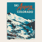 Vintage Ski Aspen Poster Poster Gallery Image 4