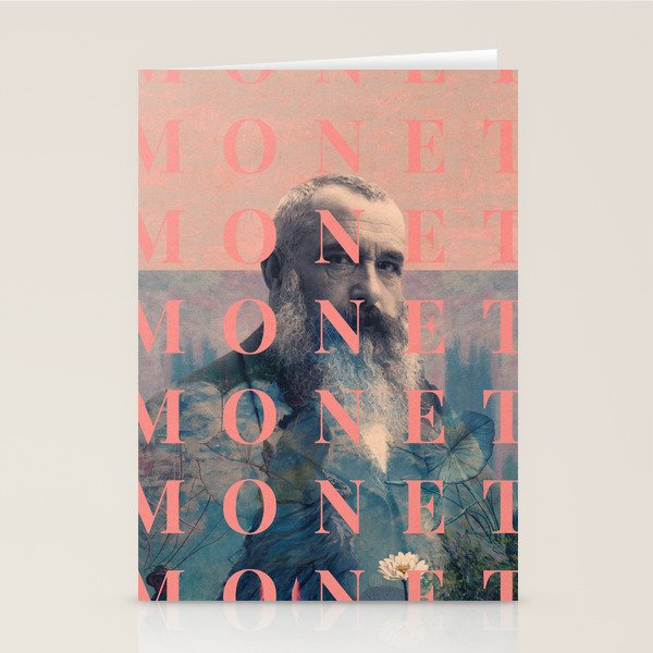For Claude Monet Stationery Card Gallery Image 2