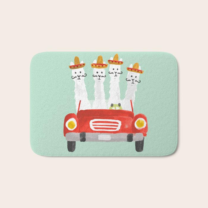The four amigos Bath Mat Gallery Image 1