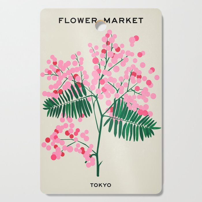 Flower Market 03: Tokyo Cutting Board Gallery Image 1