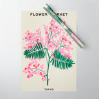 Flower Market 03: Tokyo Wrapping Paper Gallery Image 1