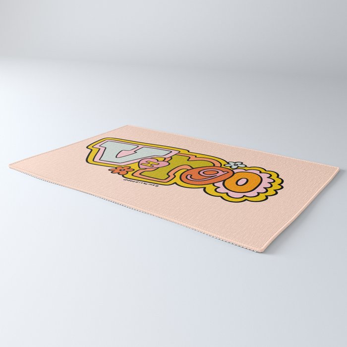 Virgo Doodle Letters Rug Gallery Image 3