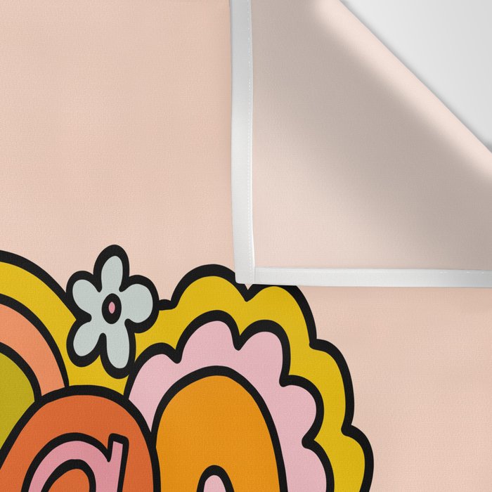 Virgo Doodle Letters Wall Tapestry Gallery Image 3
