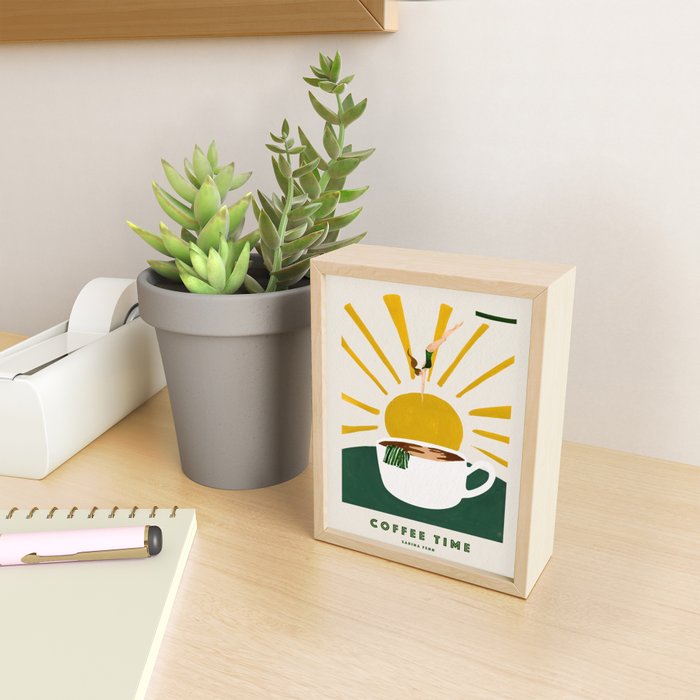 Coffee Time Mini Art Print Gallery Image 2