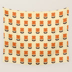 70s Flower Pattern #2 Wall Tapestry Gallery Image 4