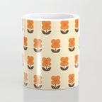 70s Flower Pattern #2 Coffee Mug Gallery Image 4