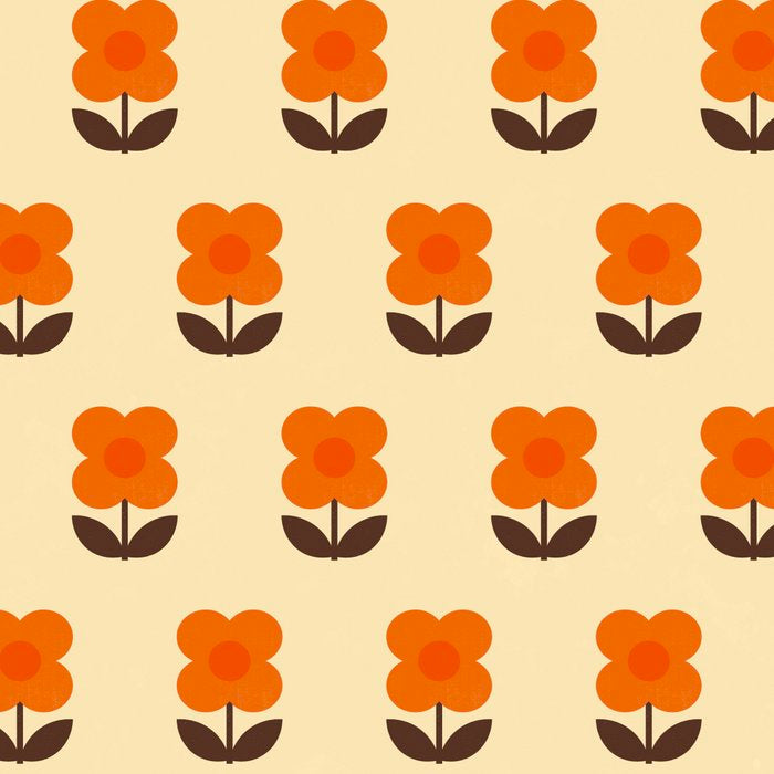 70s Flower Pattern #2 Coffee Mug Gallery Image 2