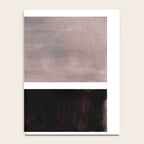 Mid Century Modern Minimalist Art Colorblock Rothko Inspired Squares Grey and Black Simple Abstract Notebook Gallery Image 4