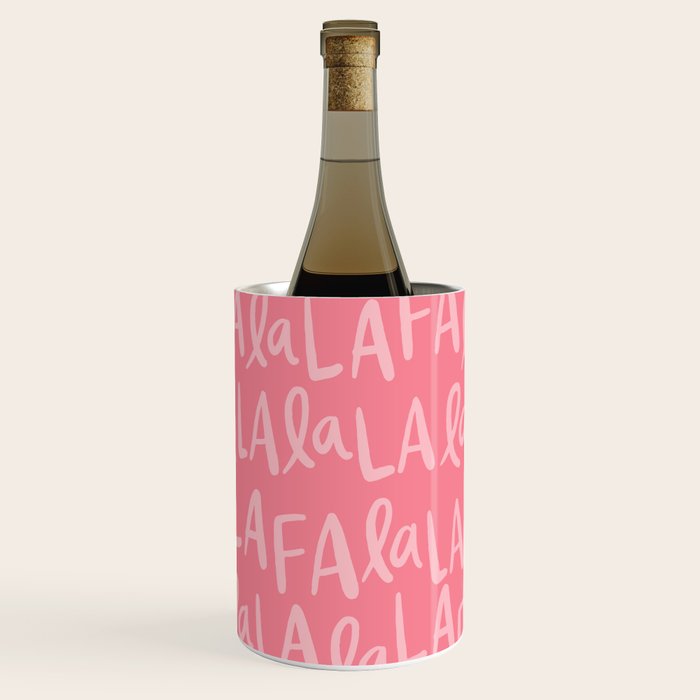 Fa La La . Pop pink Wine Chiller Gallery Image 1