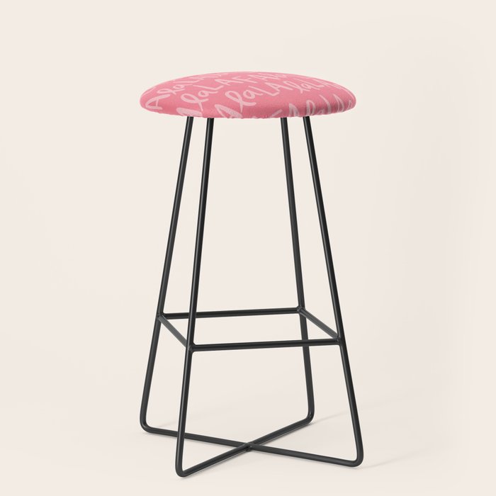 Fa La La . Pop pink Stool Gallery Image 1