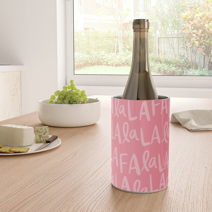 Fa La La . Pop pink Wine Chiller Gallery Image 4