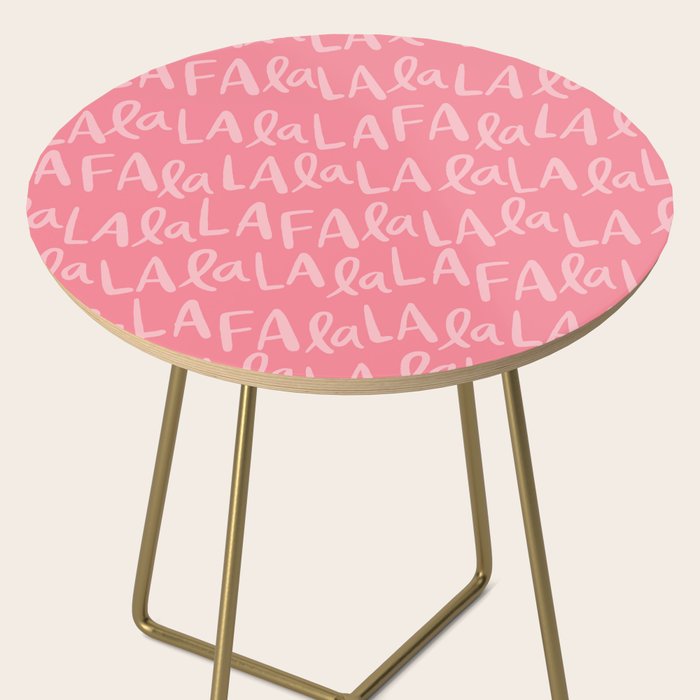Fa La La . Pop pink Side Table Gallery Image 2