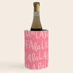 Fa La La . Pop pink Wine Chiller Gallery Image 2