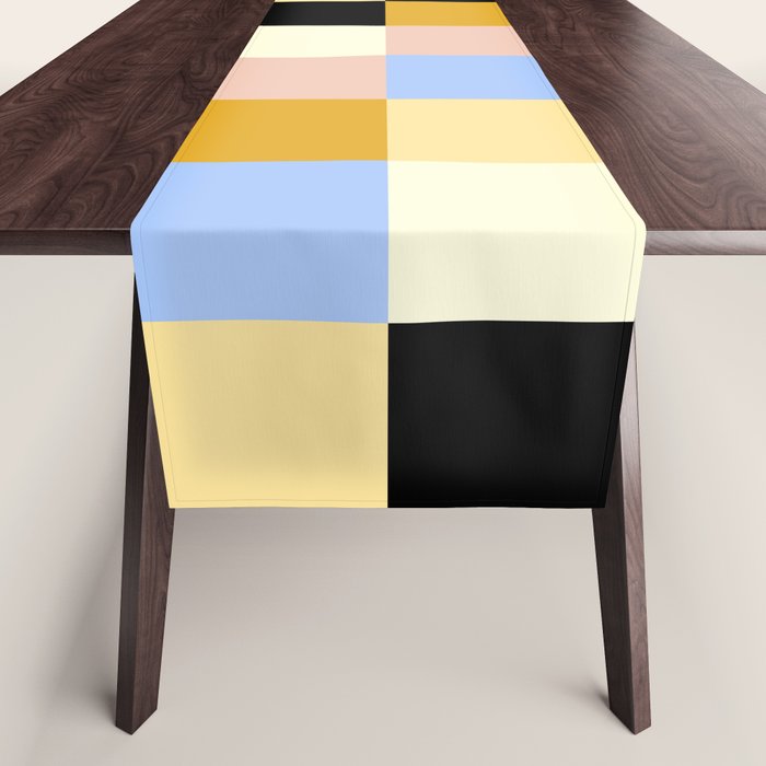 Bold Colorful Checks Pattern - Large XXXV Table Runner Gallery Image 1