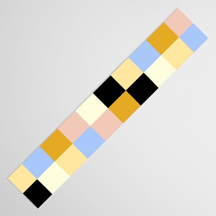 Bold Colorful Checks Pattern - Large XXXV Table Runner Gallery Image 3