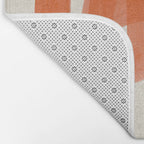Orange Suave Bath Mat Gallery Image 2