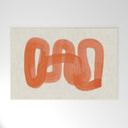 Orange Suave Welcome Mat Gallery Image 1