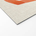 Orange Suave Welcome Mat Gallery Image 2