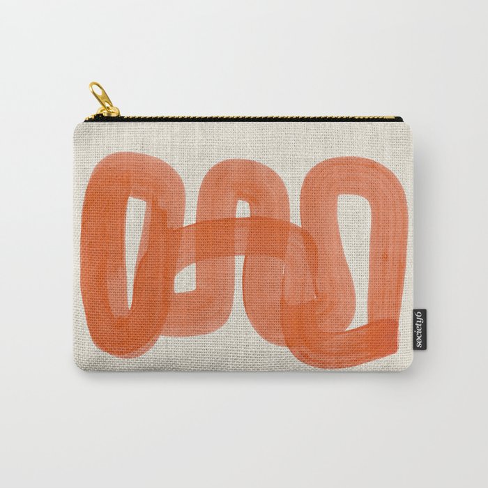Orange Suave Carry All Pouch Gallery Image 1