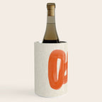 Orange Suave Wine Chiller Gallery Image 2