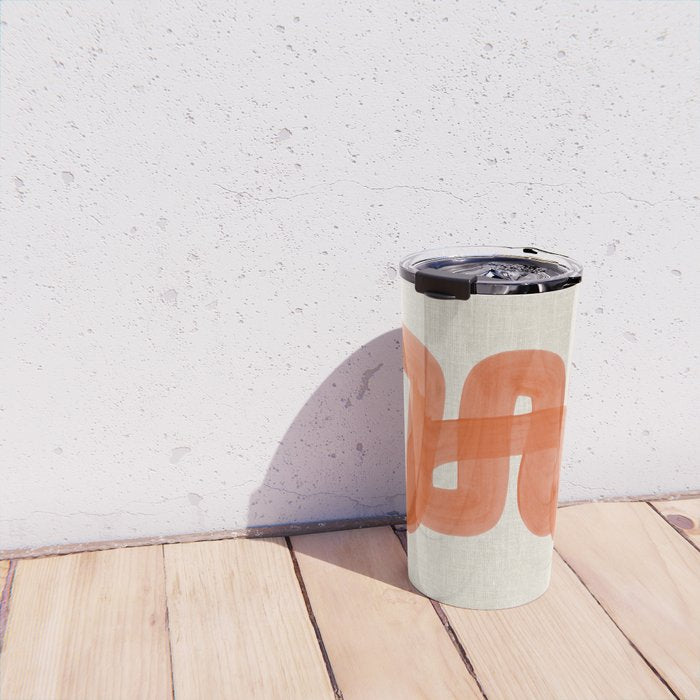 Orange Suave Travel Mug Gallery Image 4