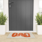 Orange Suave Welcome Mat Gallery Image 3