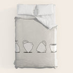 Coffee Cat 3: Coffee? Duvet Cover Gallery Image 6