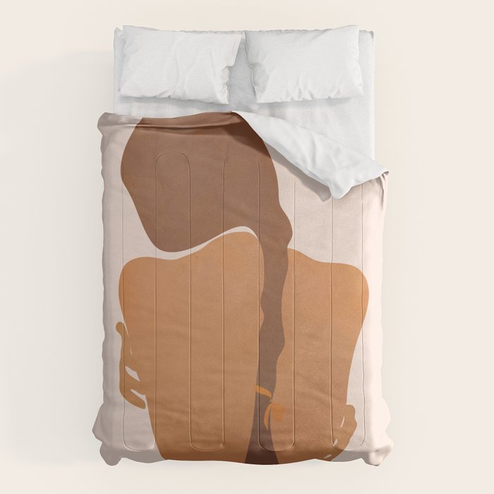 Minimal Female Figure Comforter Gallery Image 6