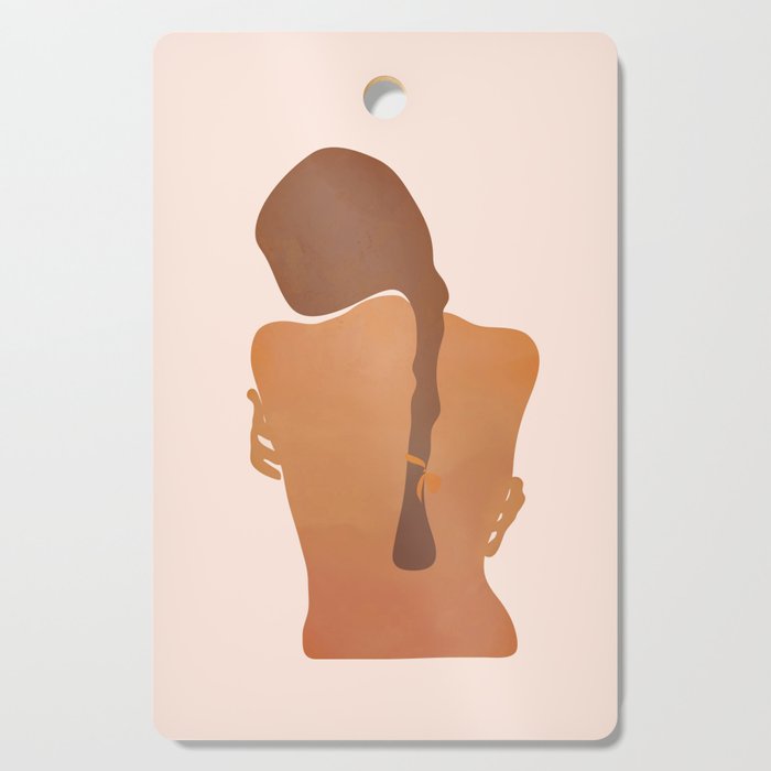 Minimal Female Figure Cutting Board Gallery Image 1