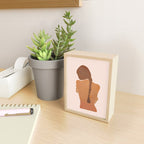 Minimal Female Figure Mini Art Print Gallery Image 2
