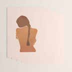 Minimal Female Figure Wrapping Paper Gallery Image 3