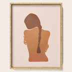 Minimal Female Figure Serving Tray Gallery Image 1