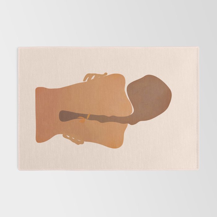 Minimal Female Figure Rug Gallery Image 2