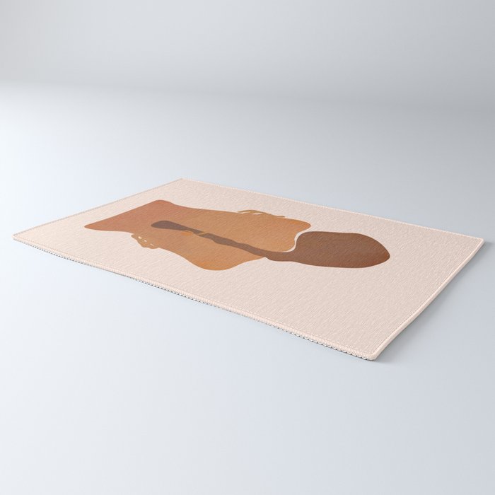 Minimal Female Figure Rug Gallery Image 3