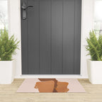 Minimal Female Figure Welcome Mat Gallery Image 3