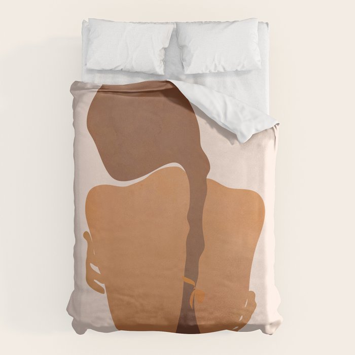 Minimal Female Figure Duvet Cover Gallery Image 6