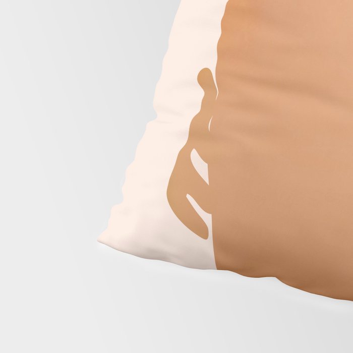 Minimal Female Figure Pillow Sham Gallery Image 4