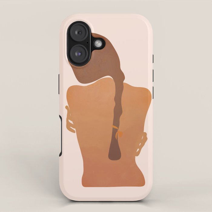 Minimal Female Figure iPhone Case Gallery Image 1