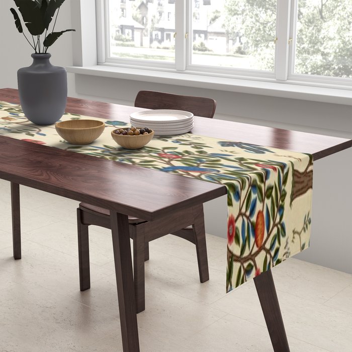 William Morris Kelmscott Tree Table Runner Gallery Image 2