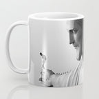 Christ the Redeemer, Rio de Janeiro, Brazil death defying dare devil black and white photography Coffee Mug Gallery Image 3