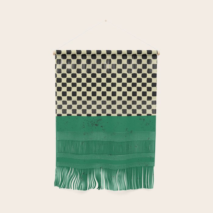 Green Colorblock Wall Hanging Gallery Image 1
