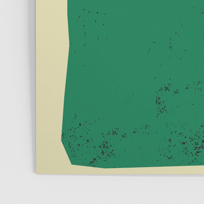 Green Colorblock Poster Gallery Image 3