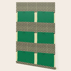 Green Colorblock Wallpaper Gallery Image 2