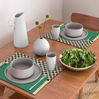 Green Colorblock Placemat Gallery Image 2