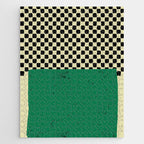 Green Colorblock Jigsaw Puzzle Gallery Image 1