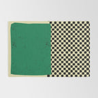Green Colorblock Rug Gallery Image 2
