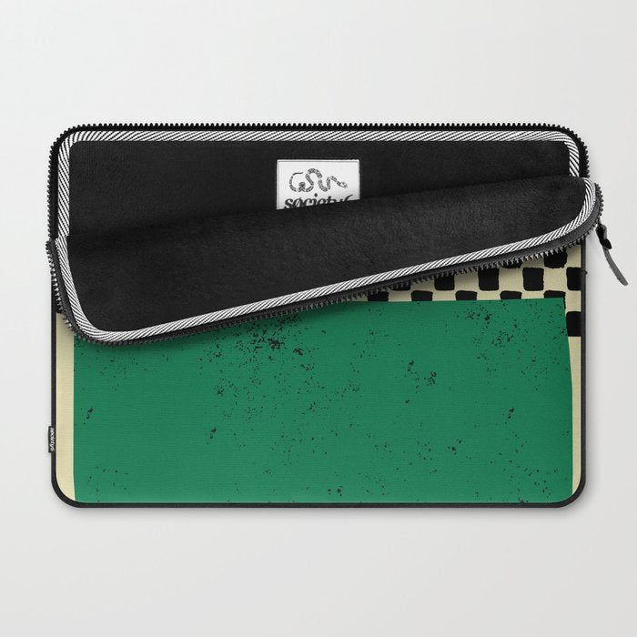 Green Colorblock Laptop Sleeve Gallery Image 2